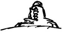Schets van Mendelsohn: Einsteinturm te Postdam, uitgevoerd 1920/1921