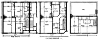 Voorbeeld van een woningtype met nog een kamer op zolder in 'Plan Zuid' (terrein van Amstels Bouwvereniging)